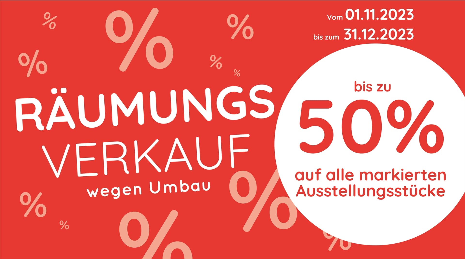 Räumungsverkauf